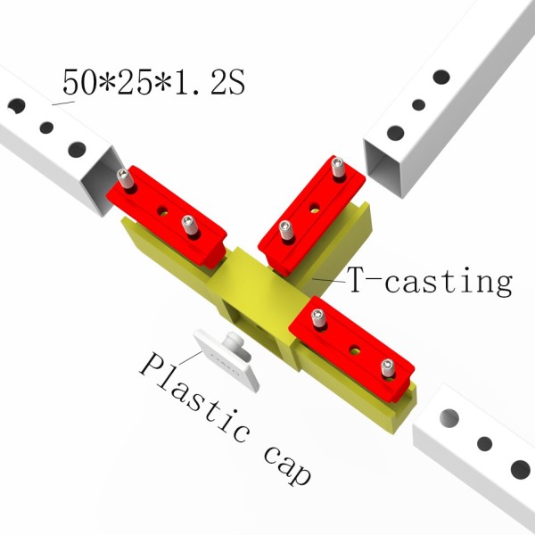 desk-feet t connector