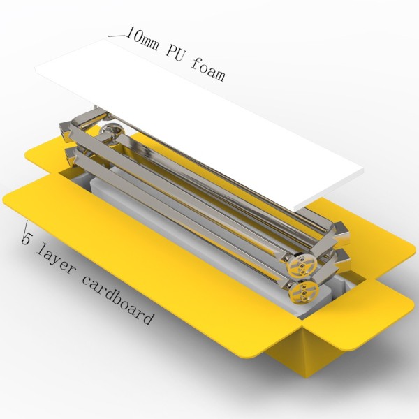 desk-base-legs packing method