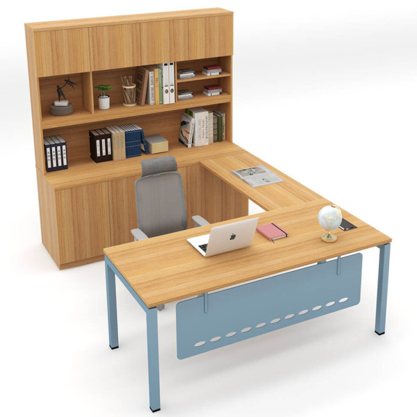 desk with hutch