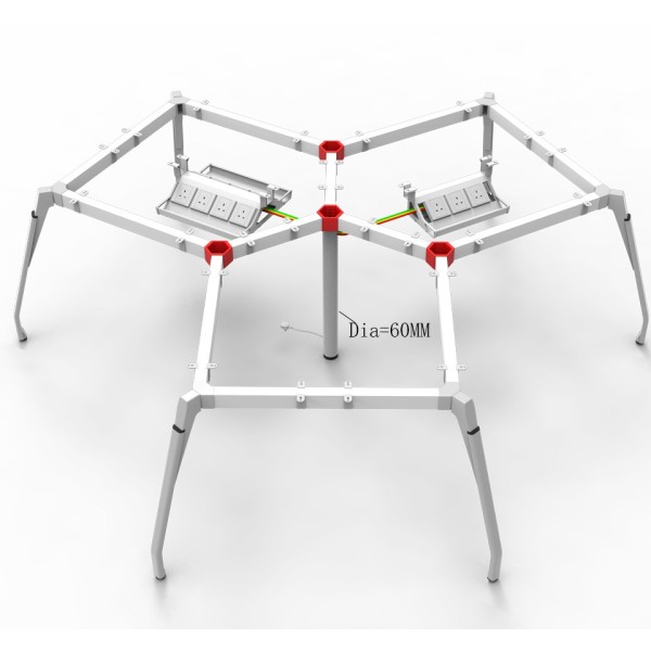 steel-table 120 degree constucture