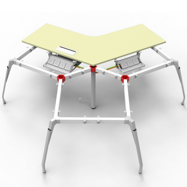 Metal Table Base-Modular Office Furniture Manufacturer_3