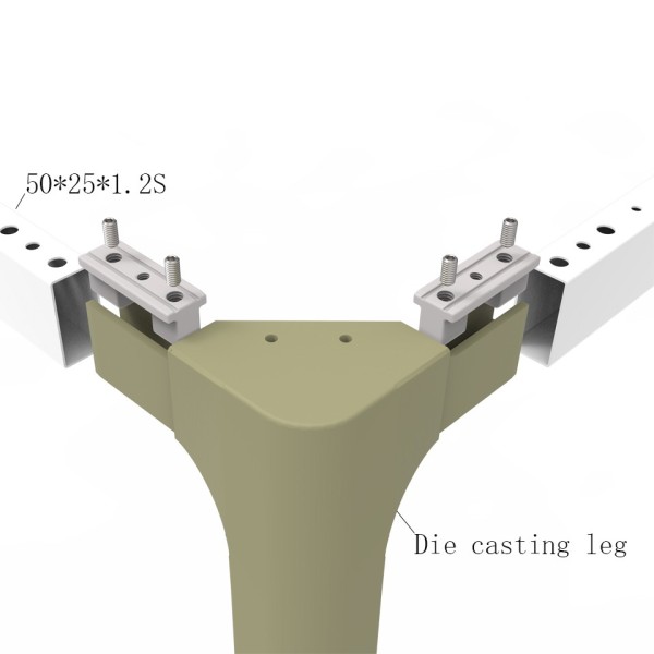 metal-table l die casting leg details