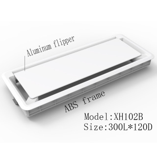 Rectangle Cable Grommet Metal Wire Hole Cover for Management of Computer Desk