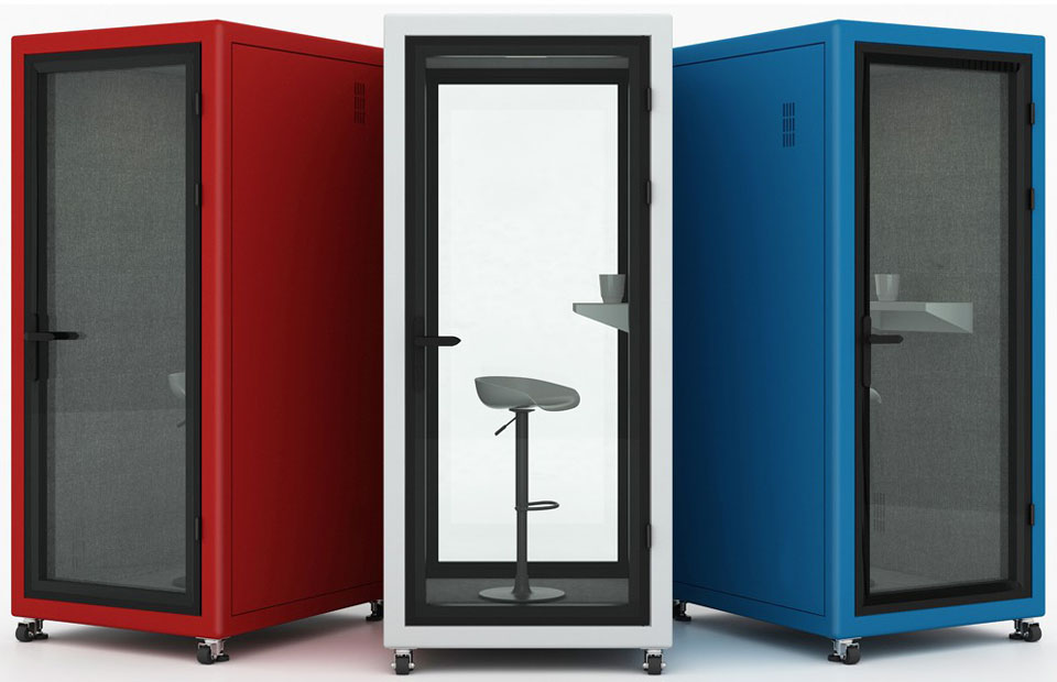 Best phone booths and meeting pods for your flex office